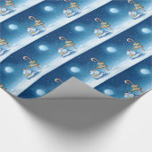 Weihnachtsgeschenk Wrap/Weihnachtspolar Geschenkpapier (Ecke)