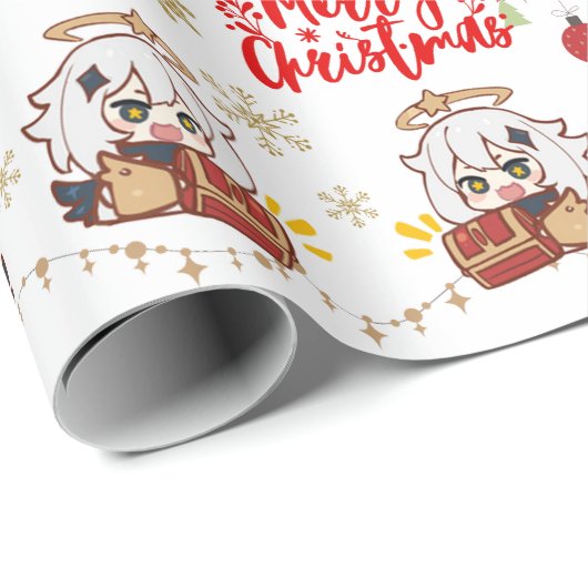 Weihnachtsgeschenk-Wrapper Geschenkpapier (Rolleneckpunkt)