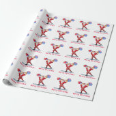 Weihnachtsgeschenk Wrapping Paper Funny Fitness Sa Geschenkpapier (Ungerollt)