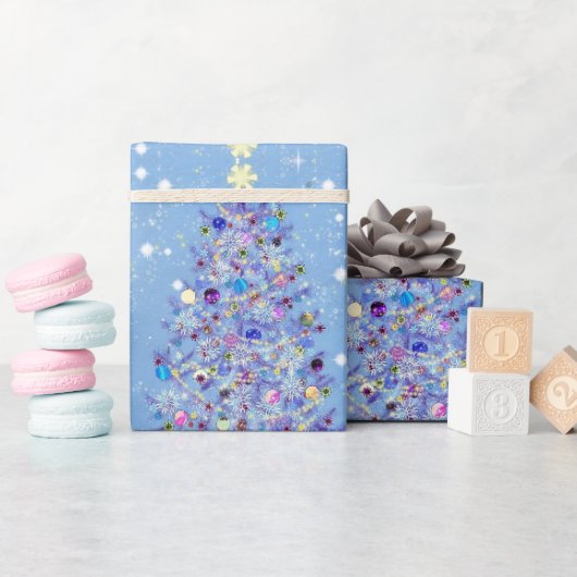 Weihnachtsgeschenk Wrapping Papier Weihnachtsbaum Geschenkpapier (Babyparty)