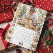 Weihnachtsgeschenk Wrapping Party Afrikanisch Amer Einladung