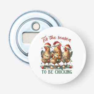 Weihnachtsgeschenk zum Chicken Flaschenöffner