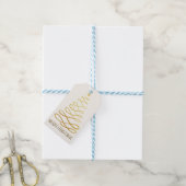 Weihnachtsgeschenkanhänger für festliche Verpackun Geschenkanhänger (Mit Garn)