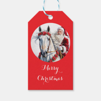 Weihnachtsgeschenkanhänger für Pferdeliebhaber Geschenkanhänger