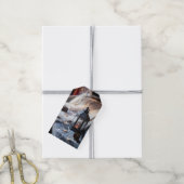 Weihnachtsgeschenkanhänger Geschenkanhänger (Mit Garn)