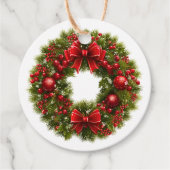 Weihnachtsgeschenkanhänger Geschenkanhänger (Vorderseite)