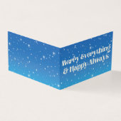 Weihnachtsgeschenkanhänger Merry Everything & Happ (Vorderseite)