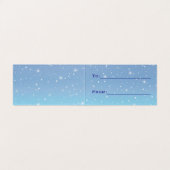 Weihnachtsgeschenkanhänger Merry Everything & Happ (Innenseite Aufgefaltet)
