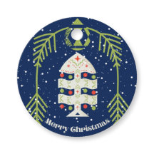 Weihnachtsgeschenkanhänger mit Charme der alten We