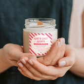 Weihnachtsgeschenkaufkleber, selbst bestellt quadratischer aufkleber