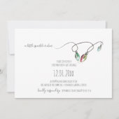 Weihnachtsgeschenkbörse Party Einladung (Vorderseite)