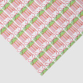 Weihnachtsgeschenkbox-Muster Seidenpapier (Ausschnitt)