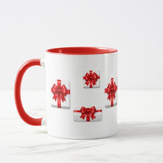 Weihnachtsgeschenkboxen Tasse (Links)