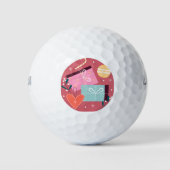 Weihnachtsgeschenke 2 golfball (Vorderseite)