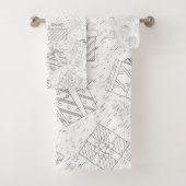 Weihnachtsgeschenke 3 badhandtuch set (Insitu)