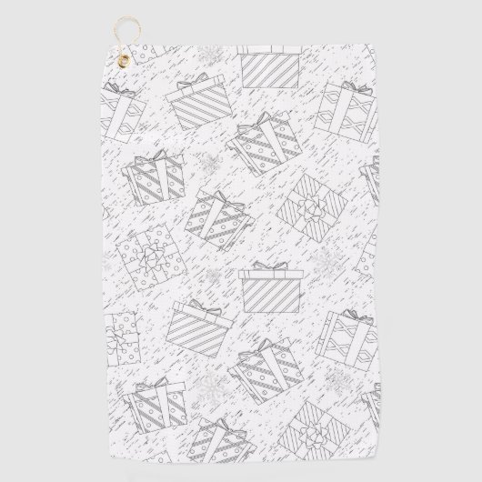 Weihnachtsgeschenke 3 golfhandtuch (Vorderseite)