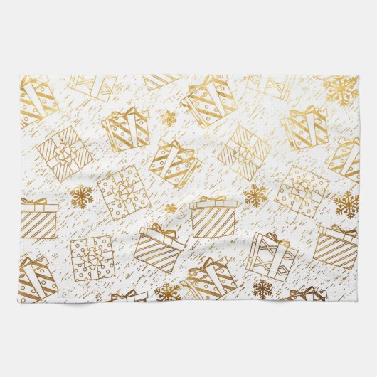 Weihnachtsgeschenke 4 geschirrtuch (Horizontal)