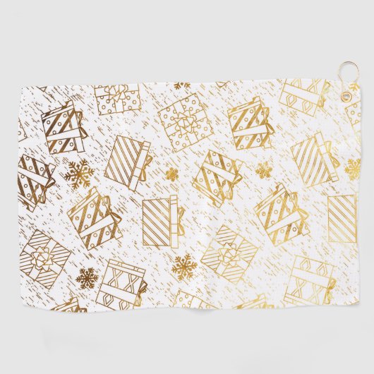 Weihnachtsgeschenke 4 golfhandtuch (Horizontal)