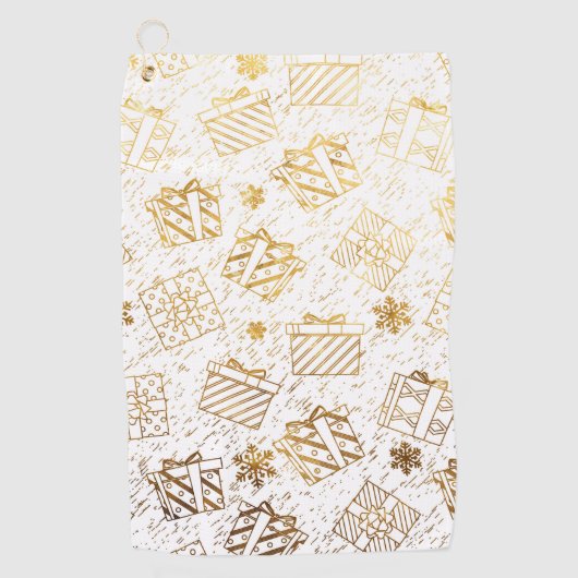 Weihnachtsgeschenke 4 golfhandtuch (Vorderseite)