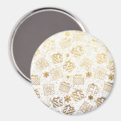 Weihnachtsgeschenke 4 magnet (Vorderseite/Rückseite)