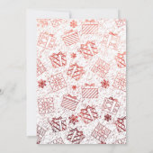 Weihnachtsgeschenke 5 dankeskarte (Rückseite)