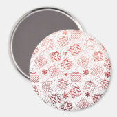Weihnachtsgeschenke 5 magnet (Vorderseite/Rückseite)