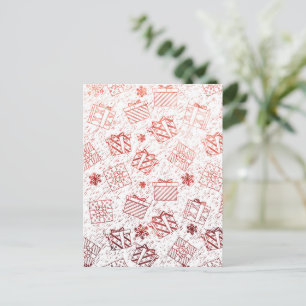 Weihnachtsgeschenke 5 postkarte