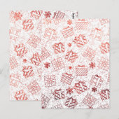 Weihnachtsgeschenke 5 postkarte (Vorne/Hinten)