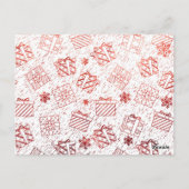 Weihnachtsgeschenke 5 postkarte (Rückseite)