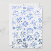 Weihnachtsgeschenke 6 karte (Rückseite)