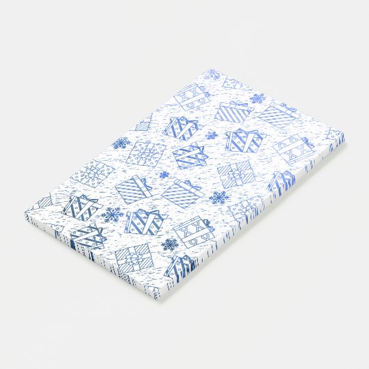 Weihnachtsgeschenke 6 post-it klebezettel (angewinkelt)