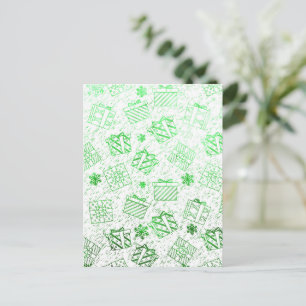 Weihnachtsgeschenke 7 feiertagspostkarte