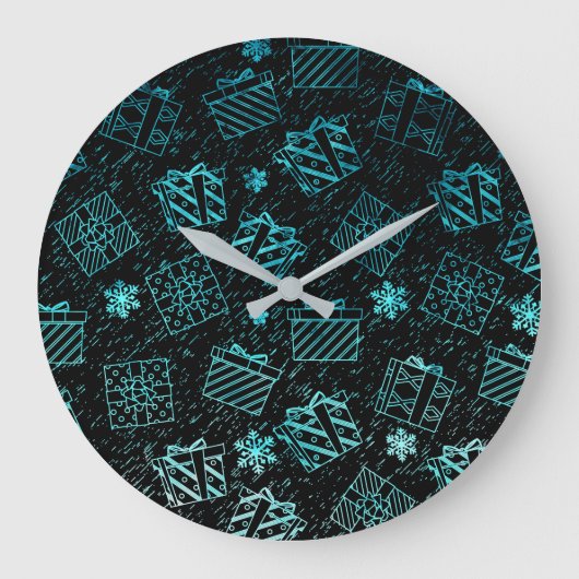 Weihnachtsgeschenke 9 große wanduhr (Vorderseite)