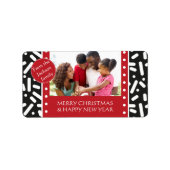 Weihnachtsgeschenke Adressaufkleber (Vorne)