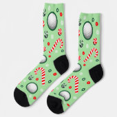 Weihnachtsgeschenke am Golf Socken (Linkes Detail)
