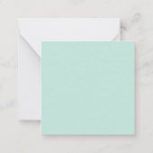 Weihnachtsgeschenke auf dem Schlitten des Weihnach Mitteilungskarte (Rückseite)