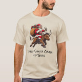 Weihnachtsgeschenke auf Texas Longhorn Bull #1.2 T-Shirt (Vorderseite)