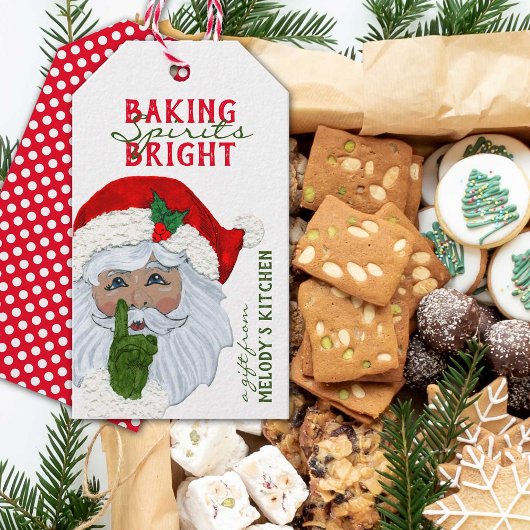 Weihnachtsgeschenke aus der Küche Personalisiert Geschenkanhänger