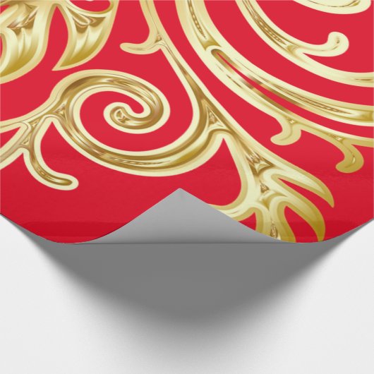 Weihnachtsgeschenke Authority® Geschenkpapier (Ecke)