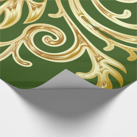 Weihnachtsgeschenke Authority® Geschenkpapier (Ecke)