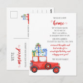 Weihnachtsgeschenke Auto wir bewegten Urlaub beweg Postkarte (Vorne/Hinten)
