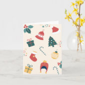 Weihnachtsgeschenke Babydusche Karte (Gelbe Blume)