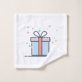 Weihnachtsgeschenke Badhandtuch Set (Waschlappen)