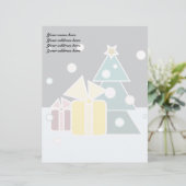 Weihnachtsgeschenke Briefkopf (Stehend Vorderseite)