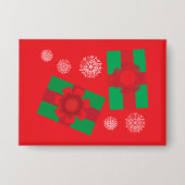 Weihnachtsgeschenke Button (Vorderseite)