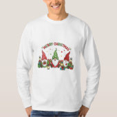 Weihnachtsgeschenke der drei Gnome T-Shirt (Vorderseite)