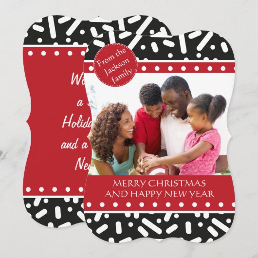 Weihnachtsgeschenke Einladung (Vorne/Hinten)