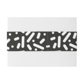 Weihnachtsgeschenke Einladungsbanderole (Rückseitenbeispiel)