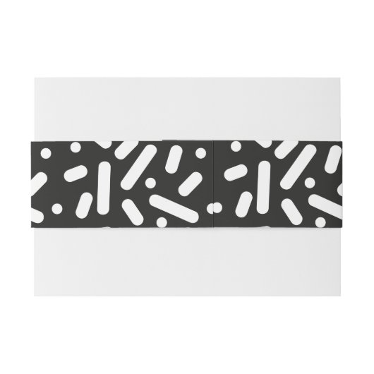 Weihnachtsgeschenke Einladungsbanderole (Rückseitenbeispiel)