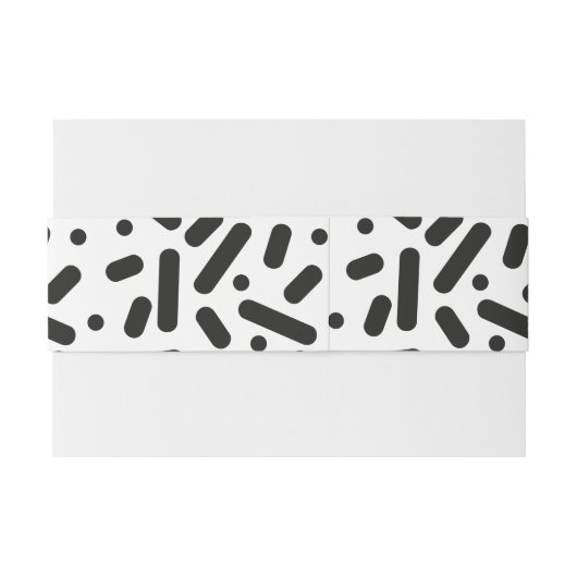 Weihnachtsgeschenke Einladungsbanderole (Rückseitenbeispiel)